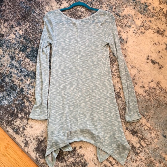 Long Sleeve Sheer Flowy Sweater - Picture 3 of 4